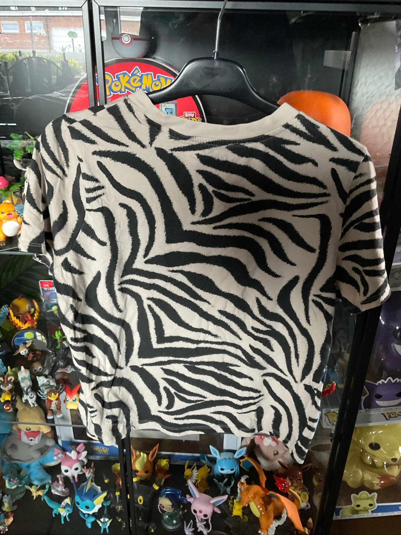 Primark: T-shirt com estampa de zebra/tigre (corte folgado) – photo 2